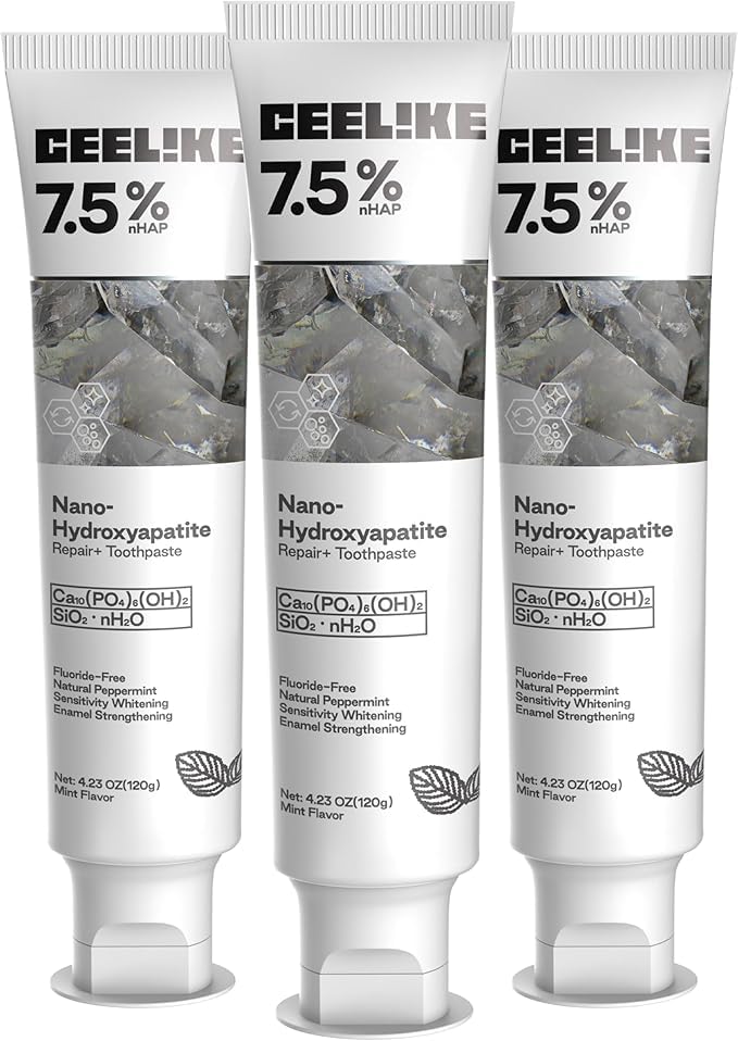 Amazon | CEELIKE ハイドロキシアパタイト 歯磨き粉- 歯の強化